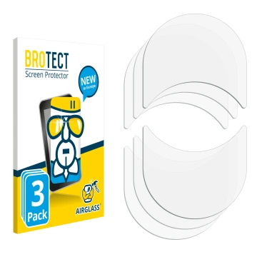Front side of a product packaging with the brand logo BROTECT. Next to it is the corresponding screen protector.