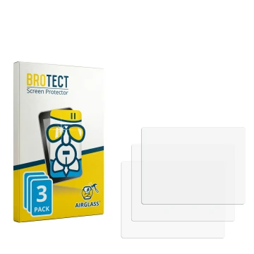 Front side of a product packaging with the brand logo BROTECT. Next to it is the corresponding screen protector.