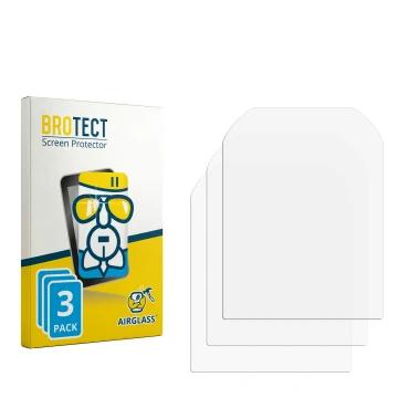 Front side of a product packaging with the brand logo BROTECT. Next to it is the corresponding screen protector.