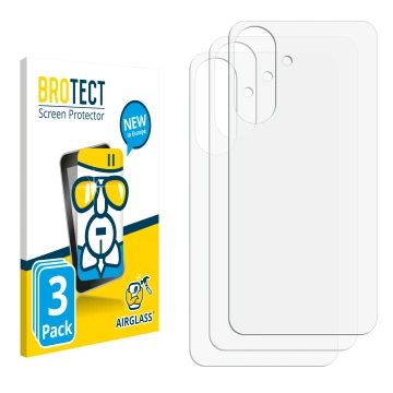 Front side of a product packaging with the brand logo BROTECT. Next to it is the corresponding screen protector.