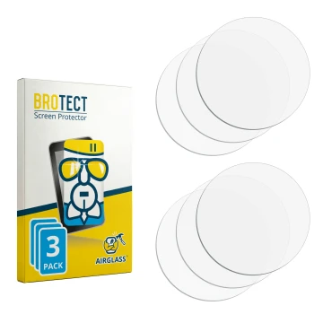Front side of a product packaging with the brand logo BROTECT. Next to it is the corresponding screen protector.