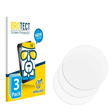 Front side of a product packaging with the brand logo BROTECT. Next to it is the corresponding screen protector.
