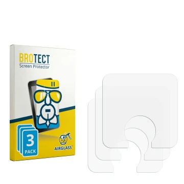 Front side of a product packaging with the brand logo BROTECT. Next to it is the corresponding screen protector.