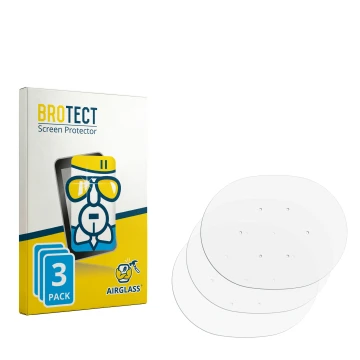 Front side of a product packaging with the brand logo BROTECT. Next to it is the corresponding screen protector.