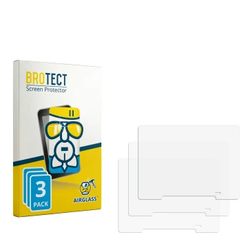 Front side of a product packaging with the brand logo BROTECT. Next to it is the corresponding screen protector.