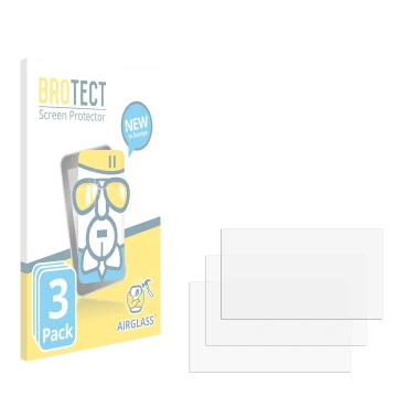 Front side of a product packaging with the brand logo BROTECT. Next to it is the corresponding screen protector.