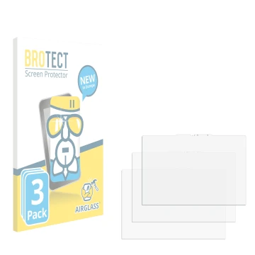 Front side of a product packaging with the brand logo BROTECT. Next to it is the corresponding screen protector.