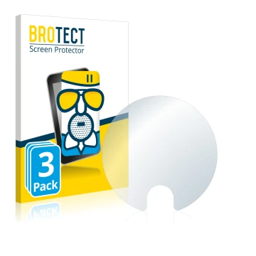 Front side of a product packaging with the brand logo BROTECT. Next to it is the device Dyson V11 Absolute Pro shown with the 