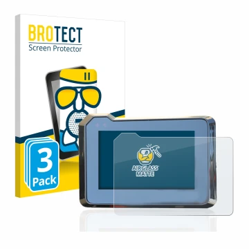 Front side of a product packaging with the brand logo BROTECT. Next to it is the device KTM 1290 Super Duke R 2020/2022 TFT-Di