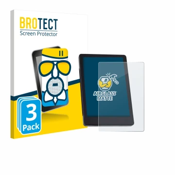 Front side of a product packaging with the brand logo BROTECT. Next to it is the device BMZ DS103 shown with the corresponding