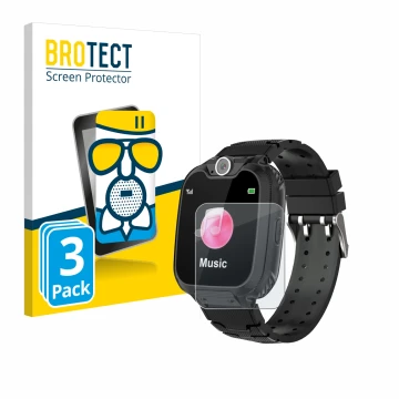 Front side of a product packaging with the brand logo BROTECT. Next to it is the device Auburet ETX001 shown with the correspo