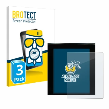 Front side of a product packaging with the brand logo BROTECT. Next to it is the device Renault Megane 4 2020 Multimedia Easy 