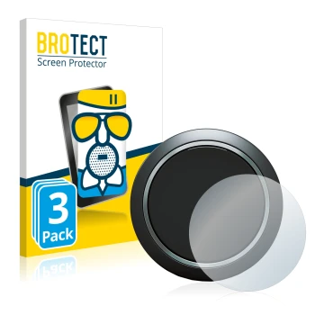 Front side of a product packaging with the brand logo BROTECT. Next to it is the device OOONO CO-Driver NO1 shown with the cor