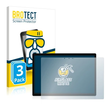 Front side of a product packaging with the brand logo BROTECT. Next to it is the device Xiaomi Book S 12.4