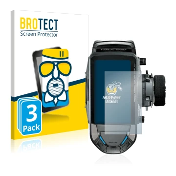 Front side of a product packaging with the brand logo BROTECT. Next to it is the device Futaba 10PX shown with the correspondi