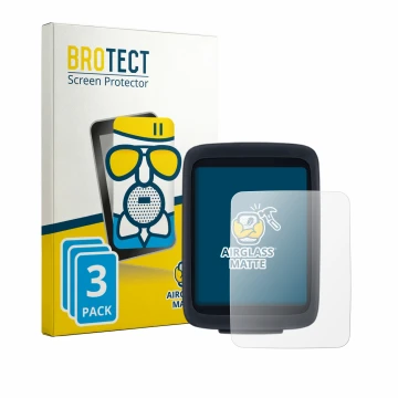 Front side of a product packaging with the brand logo BROTECT. Next to it is the device Sigma BC 10.0 WL shown with the corres