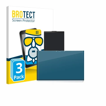 Front side of a product packaging with the brand logo BROTECT. Next to it is the device ASUS Vivobook S 16 Flip OLED TP3604 sh