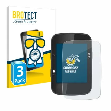Front side of a product packaging with the brand logo BROTECT. Next to it is the device CooSpo BC26 shown with the correspondi
