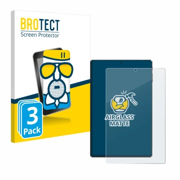 Front side of a product packaging with the brand logo BROTECT. Next to it is the device Simplori M107 shown with the correspon