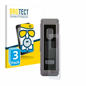 Front side of a product packaging with the brand logo BROTECT. Next to it is the device GeekVape Aegis Max2 / Max100 shown wit