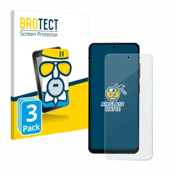 Front side of a product packaging with the brand logo BROTECT. Next to it is the device Murena 2 shown with the corresponding 