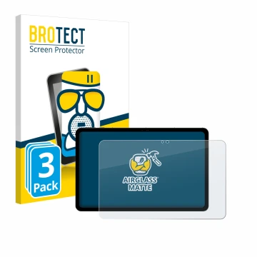 Front side of a product packaging with the brand logo BROTECT. Next to it is the device Peaq PET 10980-F628E shown with the co