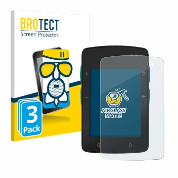 Front side of a product packaging with the brand logo BROTECT. Next to it is the device TwoNav Roc shown with the correspondin