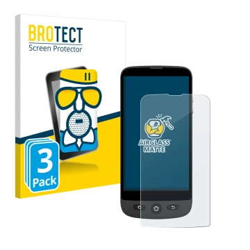 Front side of a product packaging with the brand logo BROTECT. Next to it is the device Swissvoice S510-C shown with the corre