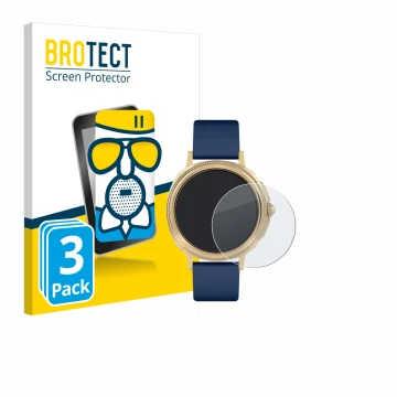 Front side of a product packaging with the brand logo BROTECT. Next to it is the device Reflex Active Series 25 shown with the