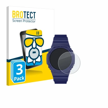Front side of a product packaging with the brand logo BROTECT. Next to it is the device Reflex Active Series 26 shown with the
