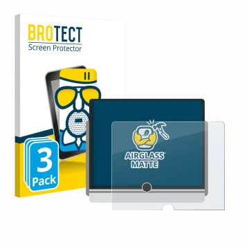 Front side of a product packaging with the brand logo BROTECT. Next to it is the device Lexus LBX 2024 shown with the correspo