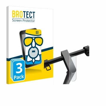 Front side of a product packaging with the brand logo BROTECT. Next to it is the device Navee S65 shown with the corresponding