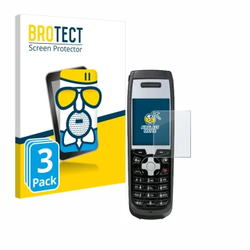 Front side of a product packaging with the brand logo BROTECT. Next to it is the device Funktel FC5 shown with the correspondi
