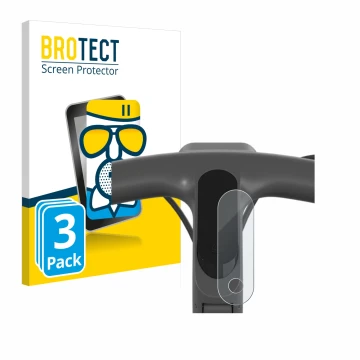 Front side of a product packaging with the brand logo BROTECT. Next to it is the device Egret Ey 1 shown with the correspondin