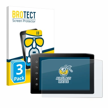 Front side of a product packaging with the brand logo BROTECT. Next to it is the device Ekiy MTC07 6.25