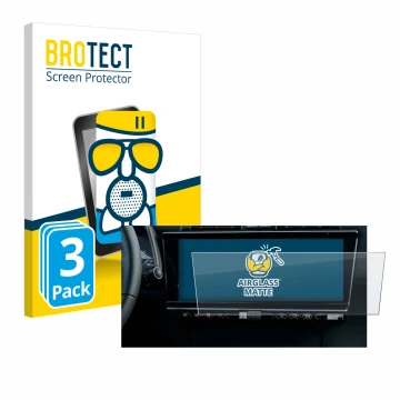 Front side of a product packaging with the brand logo BROTECT. Next to it is the device DS 7 Facelift (2024) shown with the co