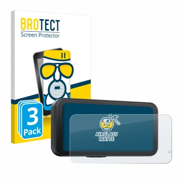 Front side of a product packaging with the brand logo BROTECT. Next to it is the device Volam RC15B 6.25