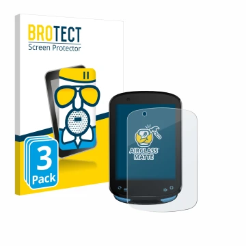 Front side of a product packaging with the brand logo BROTECT. Next to it is the device Geoid CC600 2.4