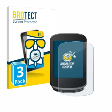 Front side of a product packaging with the brand logo BROTECT. Next to it is the device Magene C506 shown with the correspondi