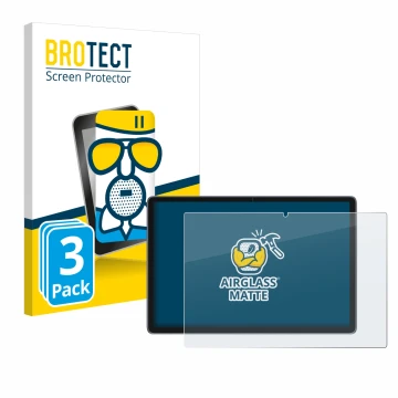 Front side of a product packaging with the brand logo BROTECT. Next to it is the device Suaat S3 10