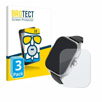 Front side of a product packaging with the brand logo BROTECT. Next to it is the device YYKY E02 2.01