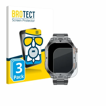 Front side of a product packaging with the brand logo BROTECT. Next to it is the device SUNKTA EF9-A 2.13