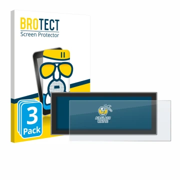 Front side of a product packaging with the brand logo BROTECT. Next to it is the device Peugeot Partner (2025) shown with the 