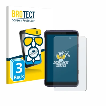 Front side of a product packaging with the brand logo BROTECT. Next to it is the device CHCNAV LT800 shown with the correspond