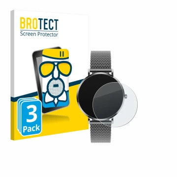 Front side of a product packaging with the brand logo BROTECT. Next to it is the device Pireware Amory 5 shown with the corres