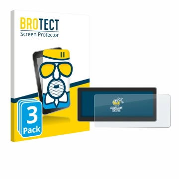 Front side of a product packaging with the brand logo BROTECT. Next to it is the device RSNAV Series 5 (Audi B8 A4/S4/RS4/A5/S