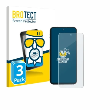 Front side of a product packaging with the brand logo BROTECT. Next to it is the device Oukitel WP200 Pro shown with the corre