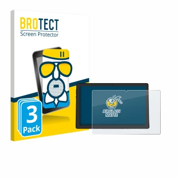 Front side of a product packaging with the brand logo BROTECT. Next to it is the device Whitedeer A10PRO shown with the corres
