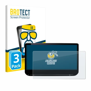 Front side of a product packaging with the brand logo BROTECT. Next to it is the device Skoda Octavia Combi Selection 13