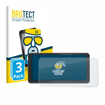 Front side of a product packaging with the brand logo BROTECT. Next to it is the device Spedal CL871 6.25